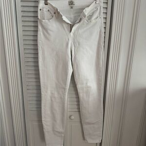 J. Crew Women's Cream Skinny Jeans